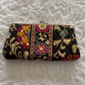 Vera Bradley Floral Quilted Clutch